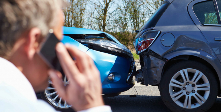 What coverage does a vehicle policy have in the event of an accident?